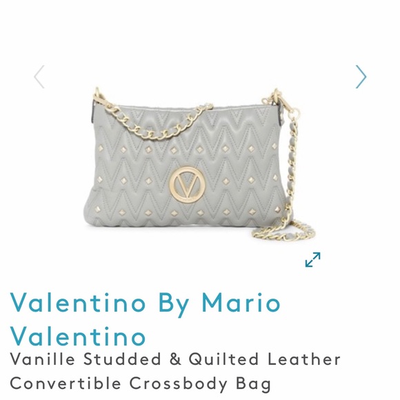 Valentino Handbags - NWT VALENTINO Vanille Studded & Quilted Crossbody